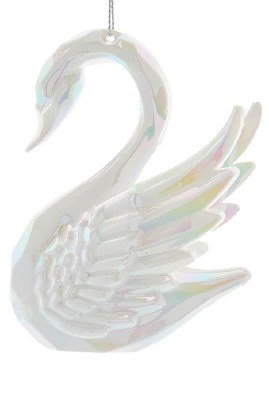 ACRYLIC SWANS WHITE OPALESCENT