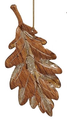 GOLD TRIM OAK LEAF