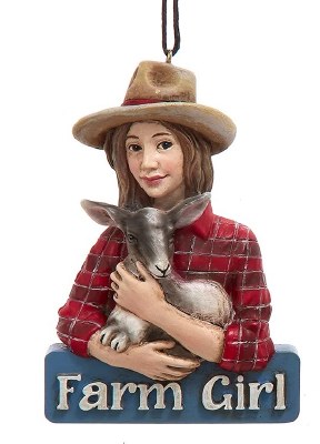 FARM GIRL LAMB