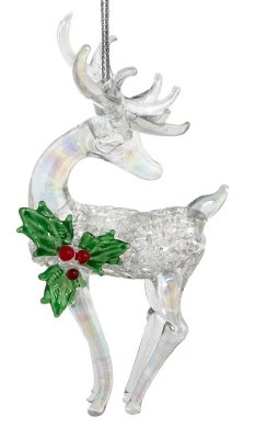 GLASS REINDEER