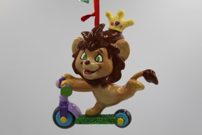 LION ON SCOOTER