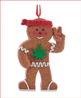 CANNABIS GINGERBREAD MAN
