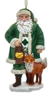 SANTA WITH FOX