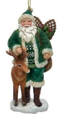 SANTA WITH REINDEER