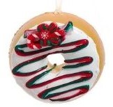 CANDY CANE DONUT