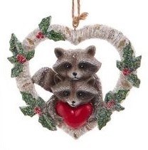 TWO RACCOONS