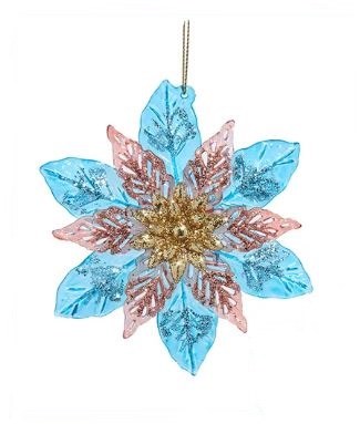 BLUE PINK FLOWER
