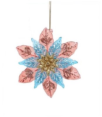 PINK BLUE FLOWER