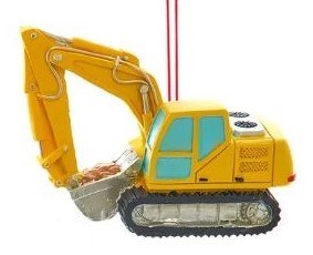 YELLOW EXCAVATOR