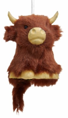 BROWN HIGHLAND COW