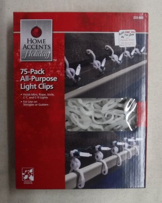 75 PACK LIGHT CLIPS