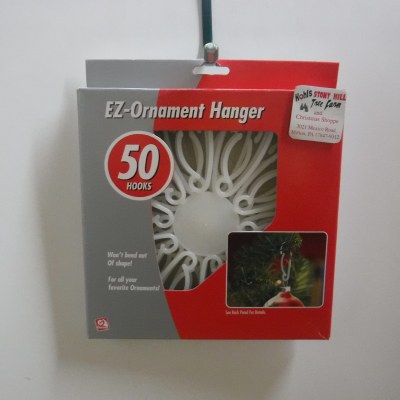 50 PACK EZ-ORNAMENT HANGERS
