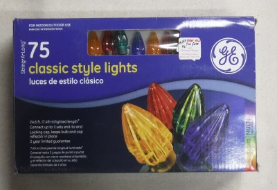 75 COUNT CLASSIC SYTLE LIGHT SET