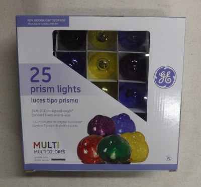 25 COUNT MULTI COLOR PRISM LIGHT SET