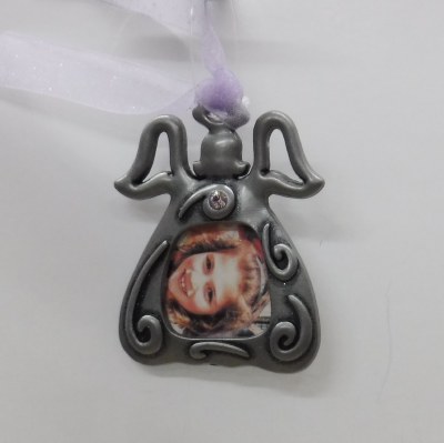 PICTURE FRAME ANGEL ORNAMENT