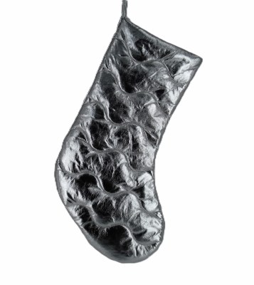 SILVER PUFFER STOCKING