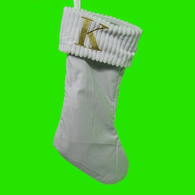 LETTER K STOCKING