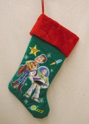 TOY STORY STOCKING GREEN