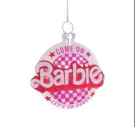 BARBIE PARTY ORNAMENT