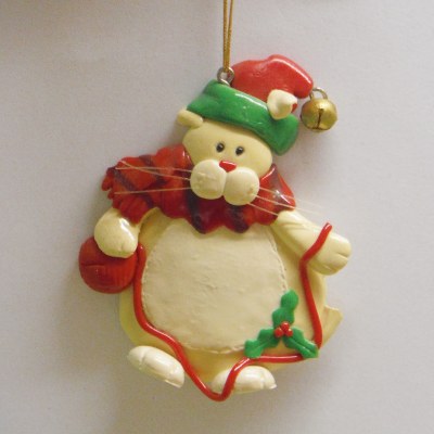 CAT PLAYING WITH YARN