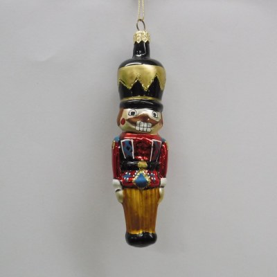 NUTCRACKER ORN - GLASS
