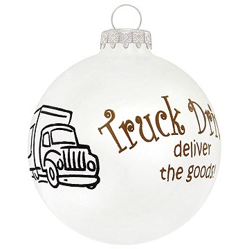 TRUCK DRIVER GLASS BALL