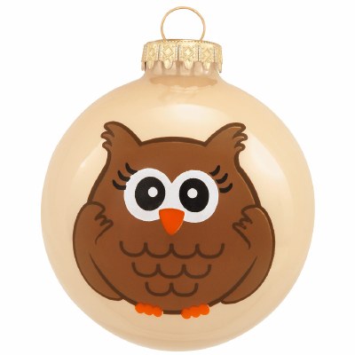 OWL GLASS BALL