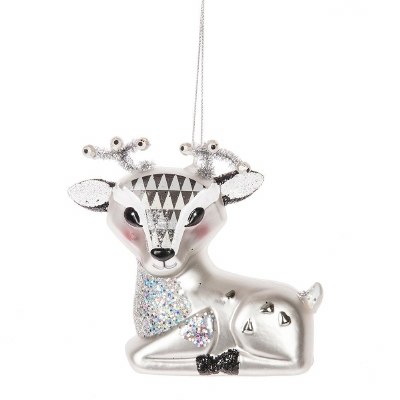 REINDEER WITH GLITTER