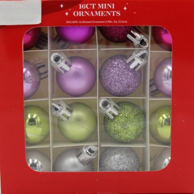 16PC MINI ORNAMENT SET