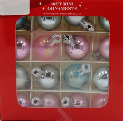 16PC MINI ORNAMENT SET