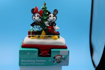 MICKEY AND MINNIE STOCKING HOLDER