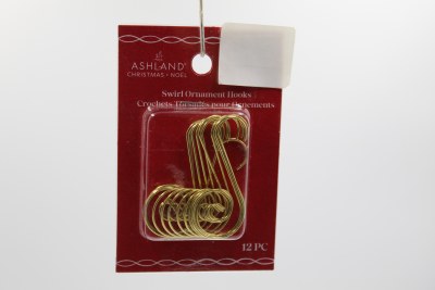 12PC SWIRL HOOKS