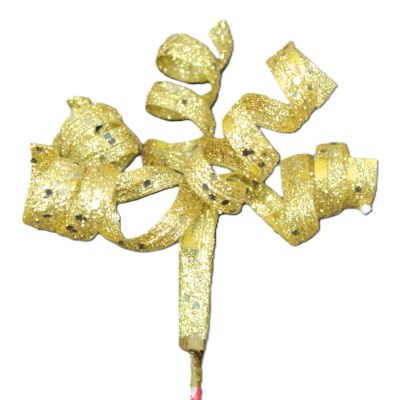 GOLD CURLY PICK