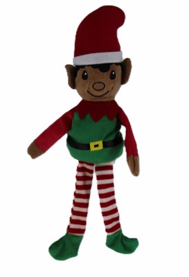 PLUSH BROWN BOY ELF