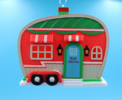 CHRISTMAS CAMPER RED WHITE GRN