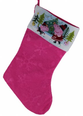 PEPPA PIG PINK STOCKING