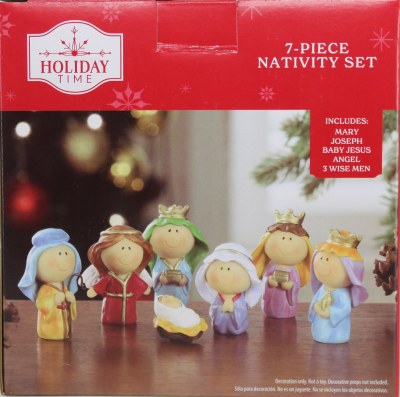7 PC NATIVITY SET