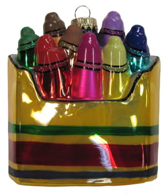 BOX OF CRAYONS GLASS