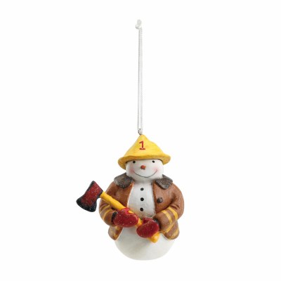 FIREFIGHTER SNOWMAN