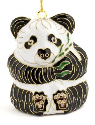 PANDA CLOISONNE