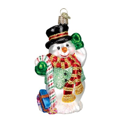 CANDY CANE SNOWMAN
