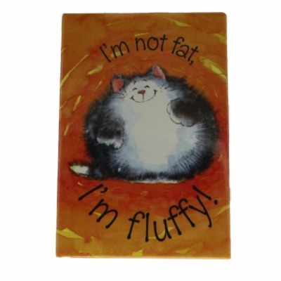 I'M NOT FAT MAGNET