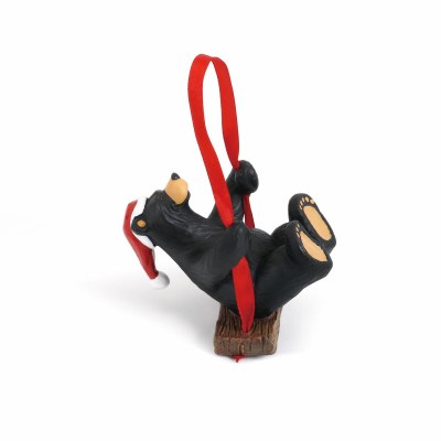 SANTA BEAR ON SWING