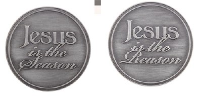 HOLIDAY COIN  2 SIDED