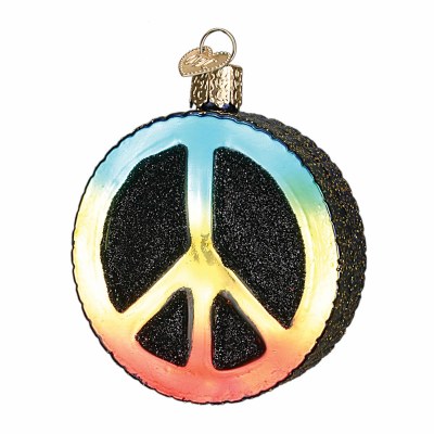 PEACE SIGN OLD WORLD