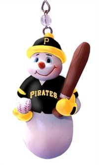 PITTSBURG PIRATES TEAM SNOWMAN