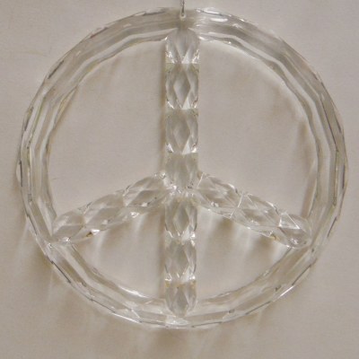 CLEAR PEACE SIGN