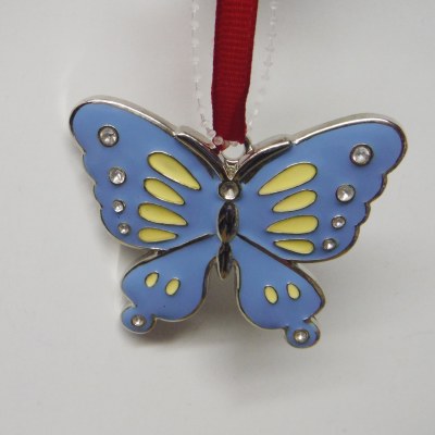 BLUE AND YELLOW BUTTERFLY