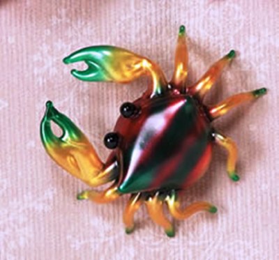 AIR BRUSHED CRYSTAL CRAB