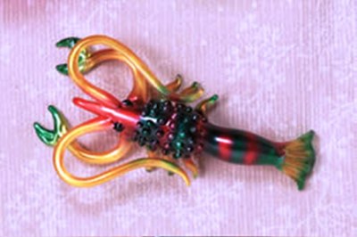 AIRBRUSHED CRYSTAL LOBSTER